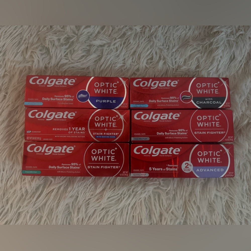 Colgate Optic White Toothpaste Bundle